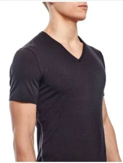 Icebreaker Mens Anatomica SS V -Wild Pack Pro Verkaufsgeschäft 103661 001 black 6 1280x1280