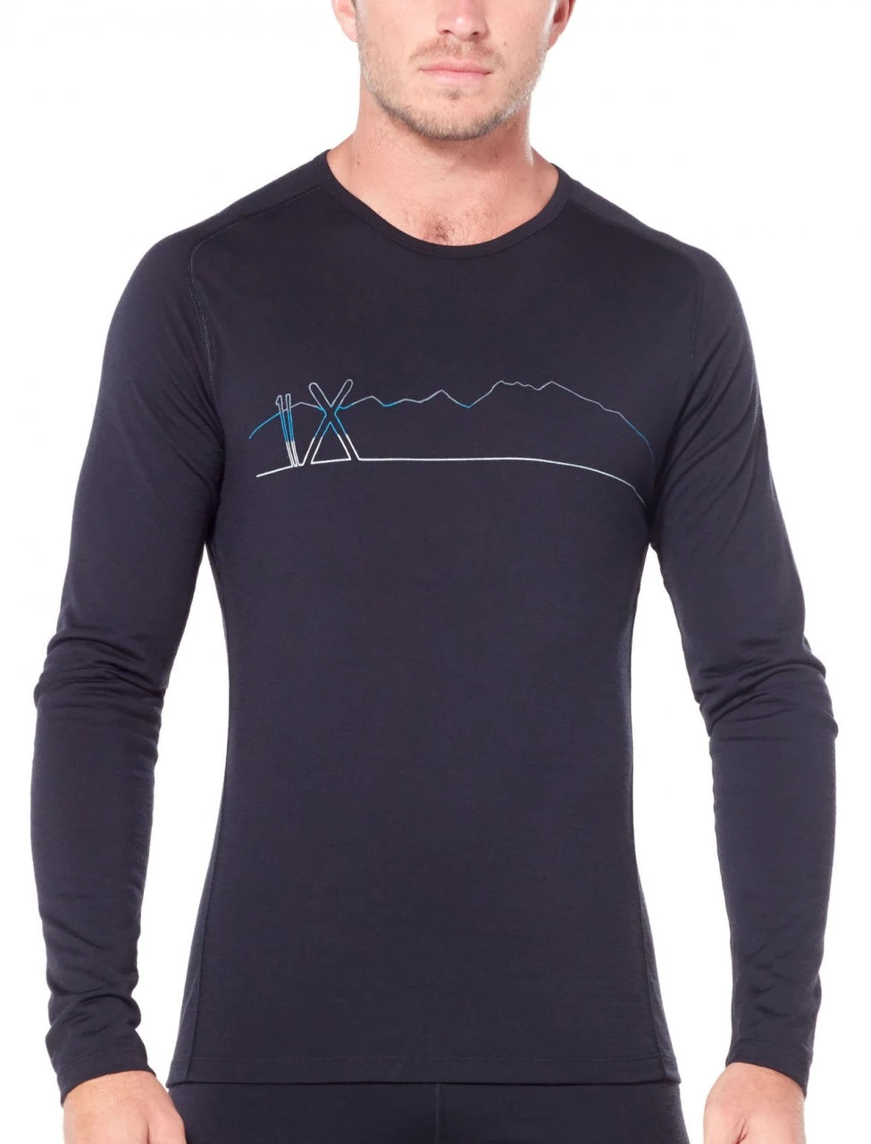 Icebreaker Mens 200 Oasis Deluxe Raglan LS Crewe 3 Icebreaker Mens 200 Oasis Deluxe Raglan LS Crewe – Bild 3