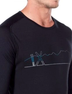 Icebreaker Mens 200 Oasis Deluxe Raglan LS Crewe 11 Icebreaker Mens 200 Oasis Deluxe Raglan LS Crewe -Wild Pack Pro Verkaufsgeschäft 104412002 5 2 1280x1280