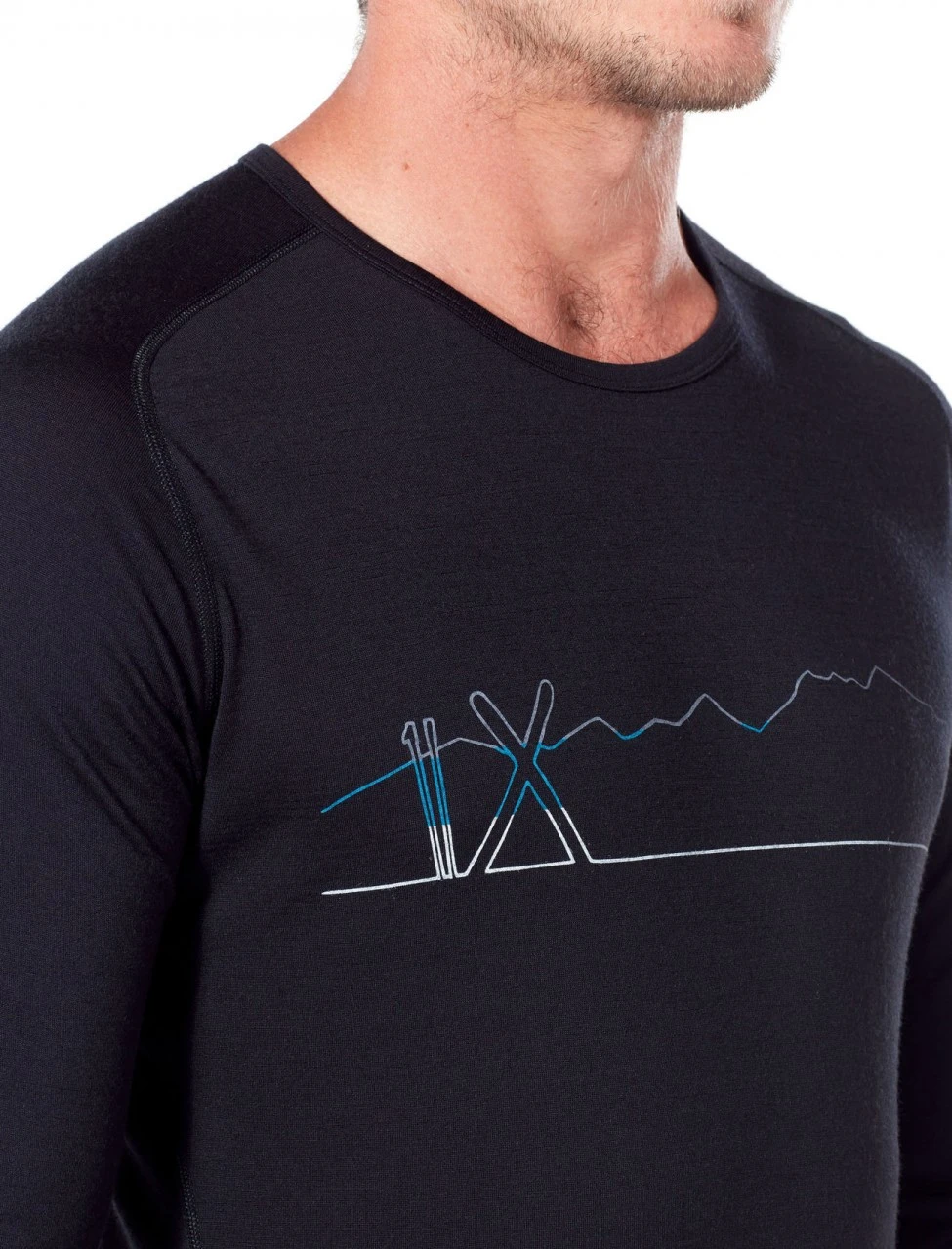 Icebreaker Mens 200 Oasis Deluxe Raglan LS Crewe 6 Icebreaker Mens 200 Oasis Deluxe Raglan LS Crewe – Bild 6