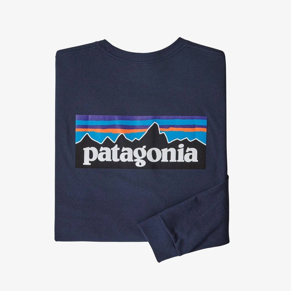 Patagonia Men's L/S P-6 Logo Responsibili-Tee 2 Patagonia Men's L/S P-6 Logo Responsibili-Tee – Bild 2