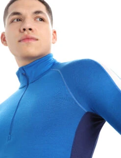 Icebreaker M ZoneKnit 260 LS Half Zip - Merinowolle -Wild Pack Pro Verkaufsgeschäft FW22 Men 260 ZoneKnit LS Half Zip 0A56HF575 6 1280x1280