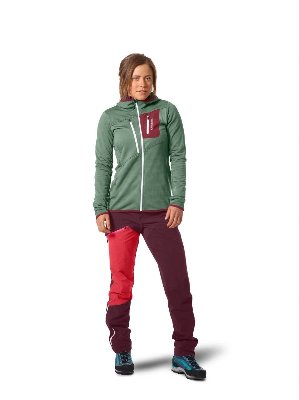 Ortovox Fleece Grid Hoody W 3 Ortovox Fleece Grid Hoody W – Bild 3