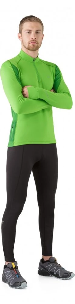 Arcteryx Stride Tight Mens 11 Arcteryx Stride Tight Mens -Wild Pack Pro Verkaufsgeschäft Stride Tight Black Front View 1280x1280