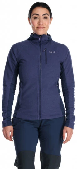 Rab Capacitor Hoody Wmns 9 Rab Capacitor Hoody Wmns -Wild Pack Pro Verkaufsgeschäft Womens Capacitor Hoody PatriotBlue QFF 03 PTB DETAIL4 1280x1280
