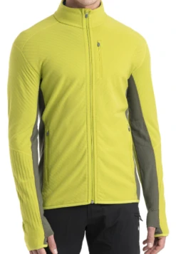 Icebreaker Mens Descender II LS Zip