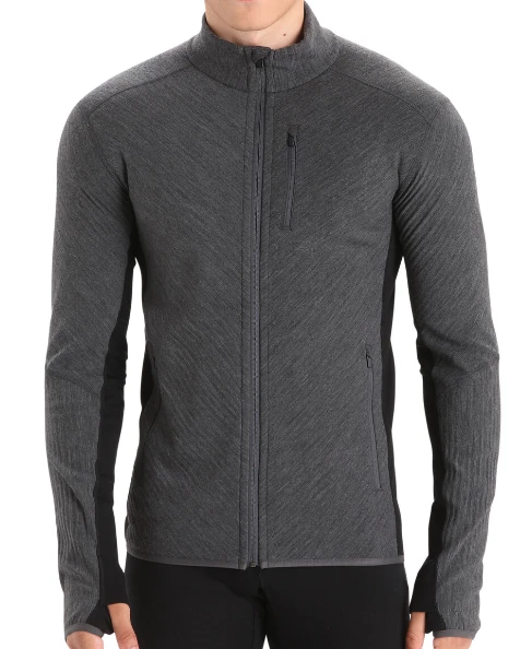 Icebreaker Mens Descender II LS Zip 2 Icebreaker Mens Descender II LS Zip – Bild 2