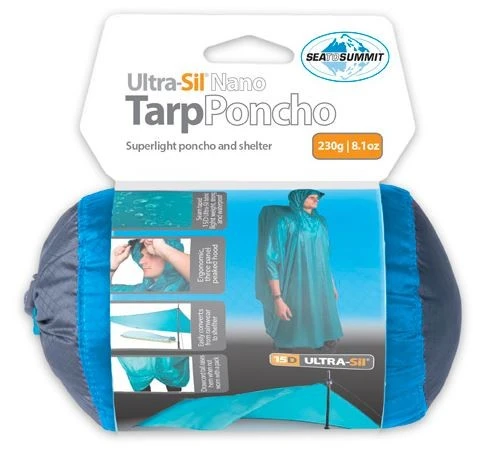 Sea To Summit Ultra-Sil Nano Tarp Poncho 2 Sea To Summit Ultra-Sil Nano Tarp Poncho – Bild 2