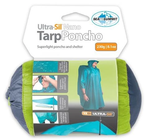 Sea To Summit Ultra-Sil Nano Tarp Poncho 1 Sea To Summit Ultra-Sil Nano Tarp Poncho